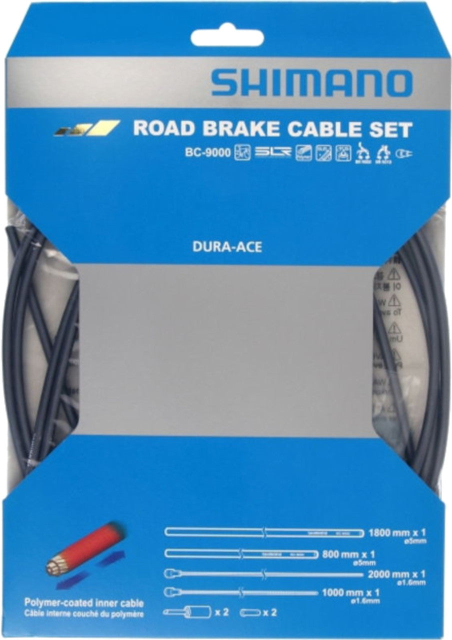 Shimano Workshop Dura-Ace BC-9000 Polymer Coated Road Brake Cable Set High Tech Grey
