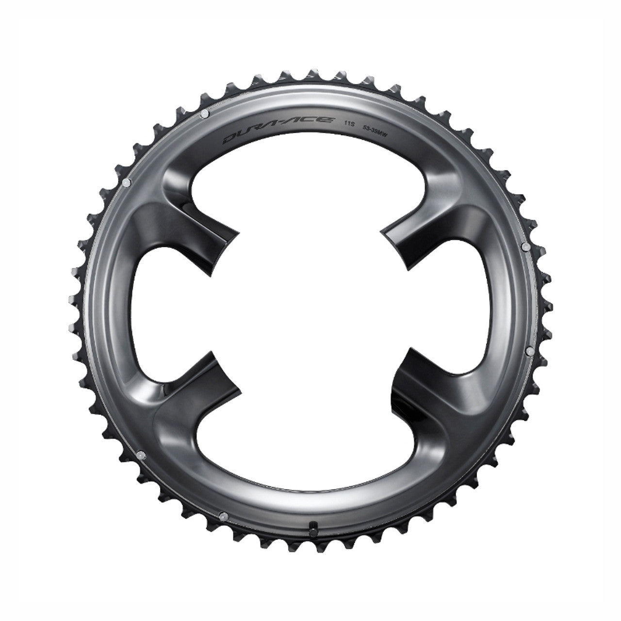 Shimano Dura-Ace FC-R9100 53T MW Outer Chainring Black