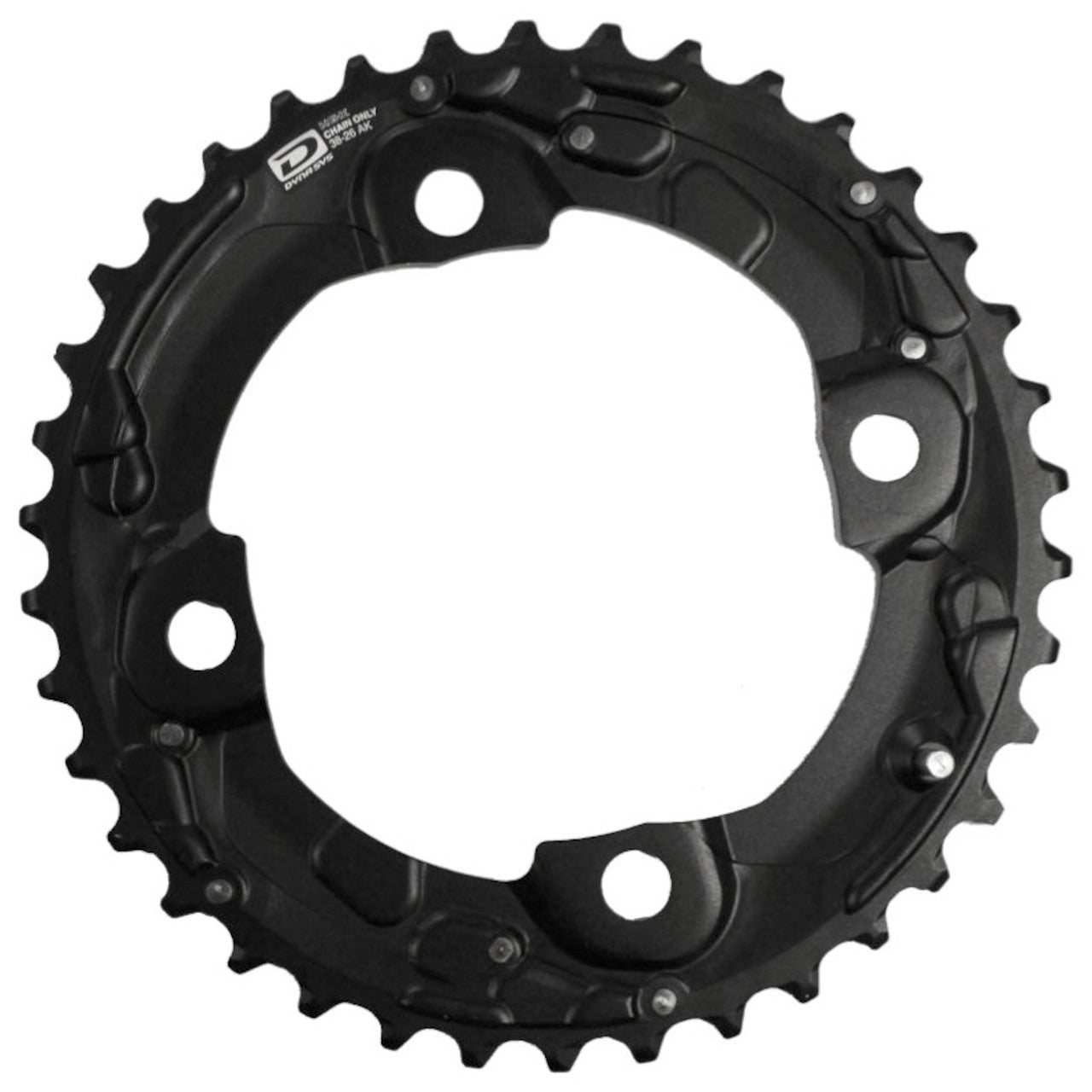 Shimano FC-M615 Deore 38T Chainring Black