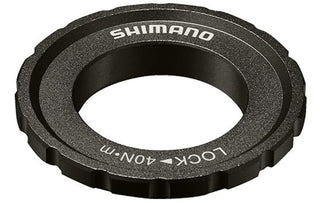 Shimano Deore HB-M618 External Serration Rotor Lock Ring & Washer