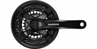Shimano Tourney FC-TY501 42/34/24T 175mm Crankset Black