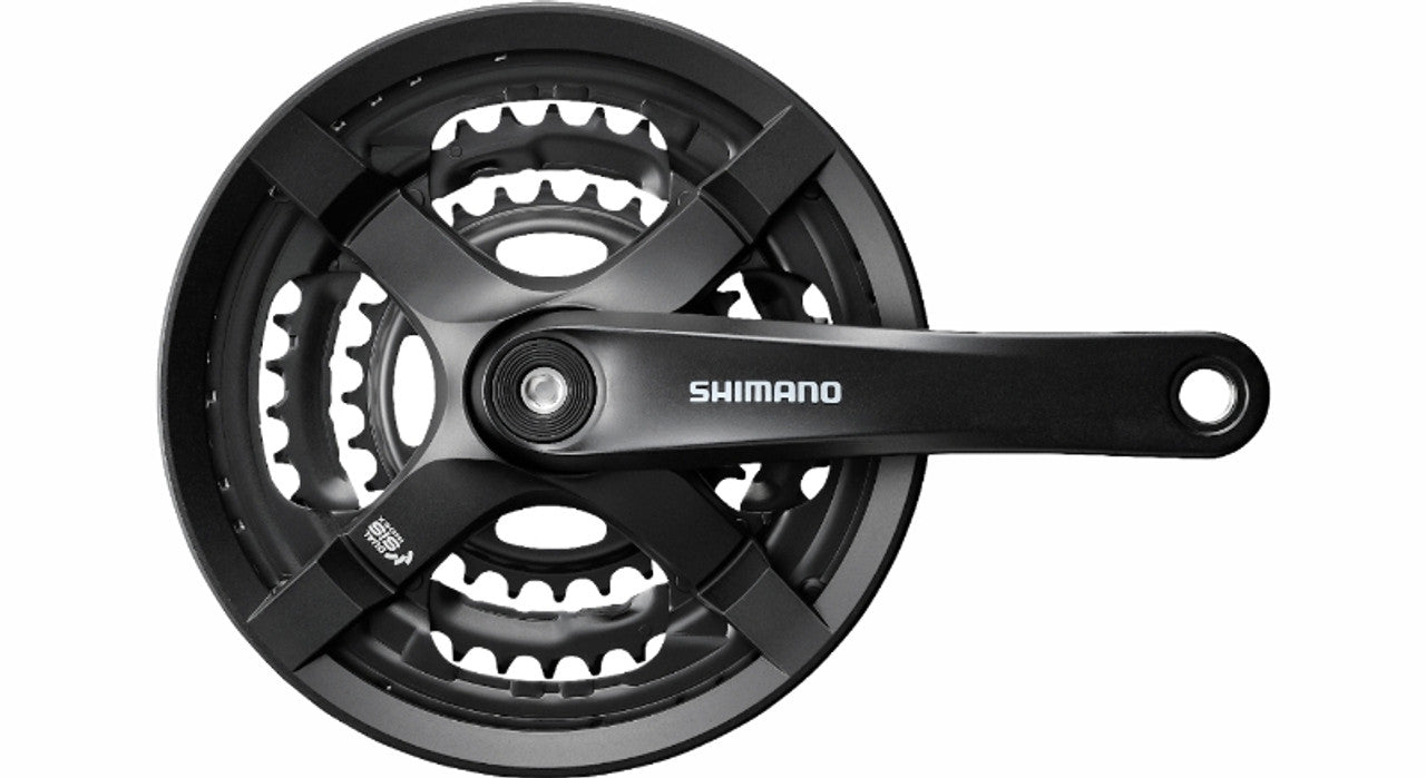 Shimano Tourney FC-TY501 48/38/28T 170mm Crankset Black