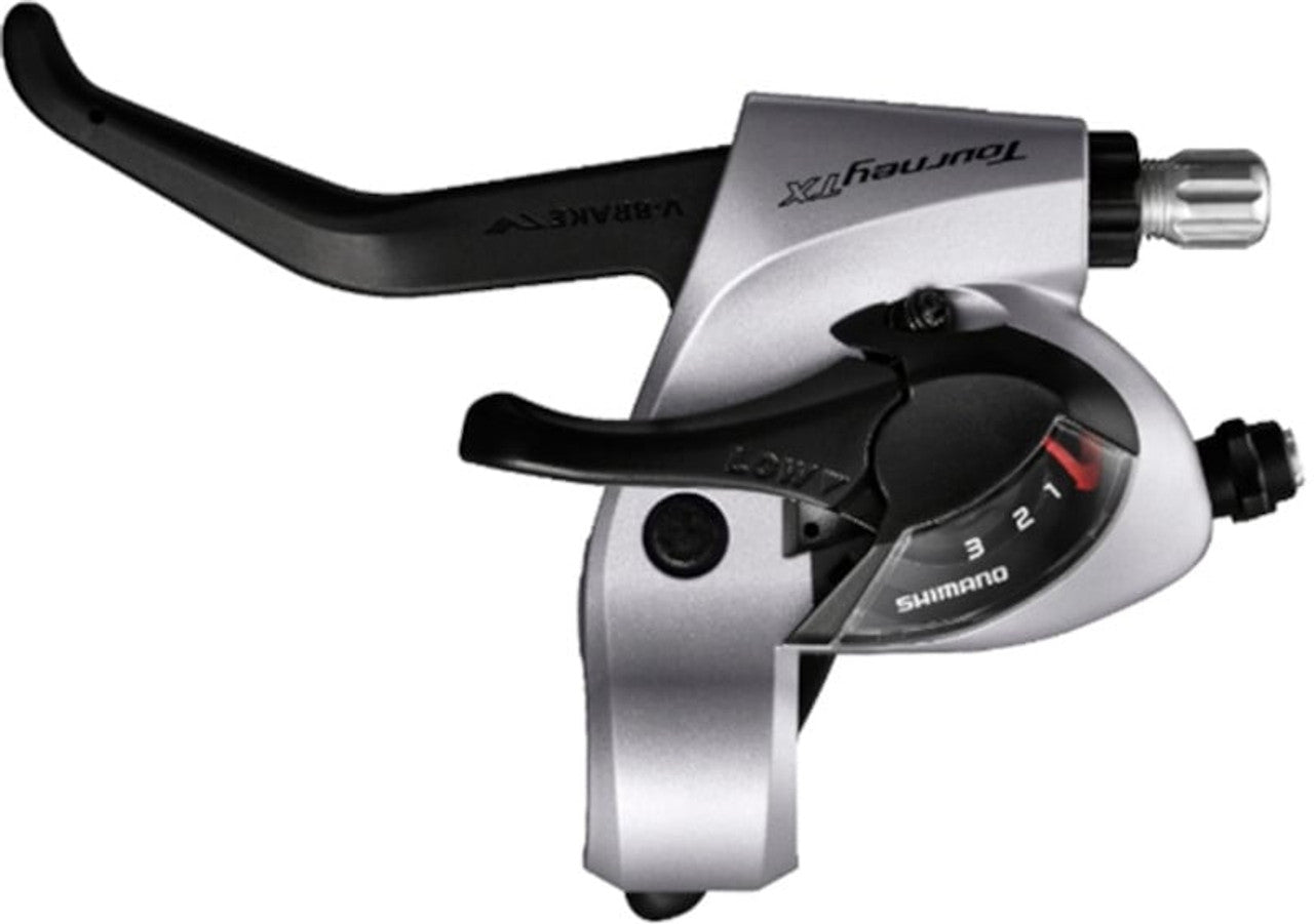 Shimano Tourney TX ST-TX800 EZ-Fire 8sp Shift/Brake Lever Set Silver