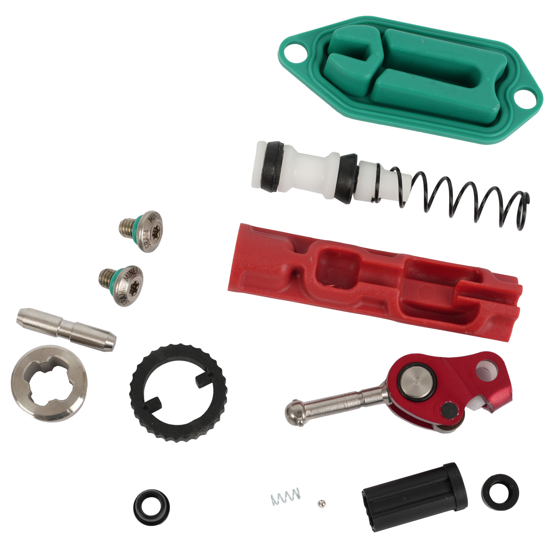 SRAM DISC BRAKE LEVER INTERNALS/SERVICE KIT - (INCLUDES PISTON ASSEMBLY - BLADDER - SPRING) - MAVEN ULTIMATE/SILVER A1