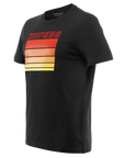 Dainese Stripes T-Shirt - Black/Red