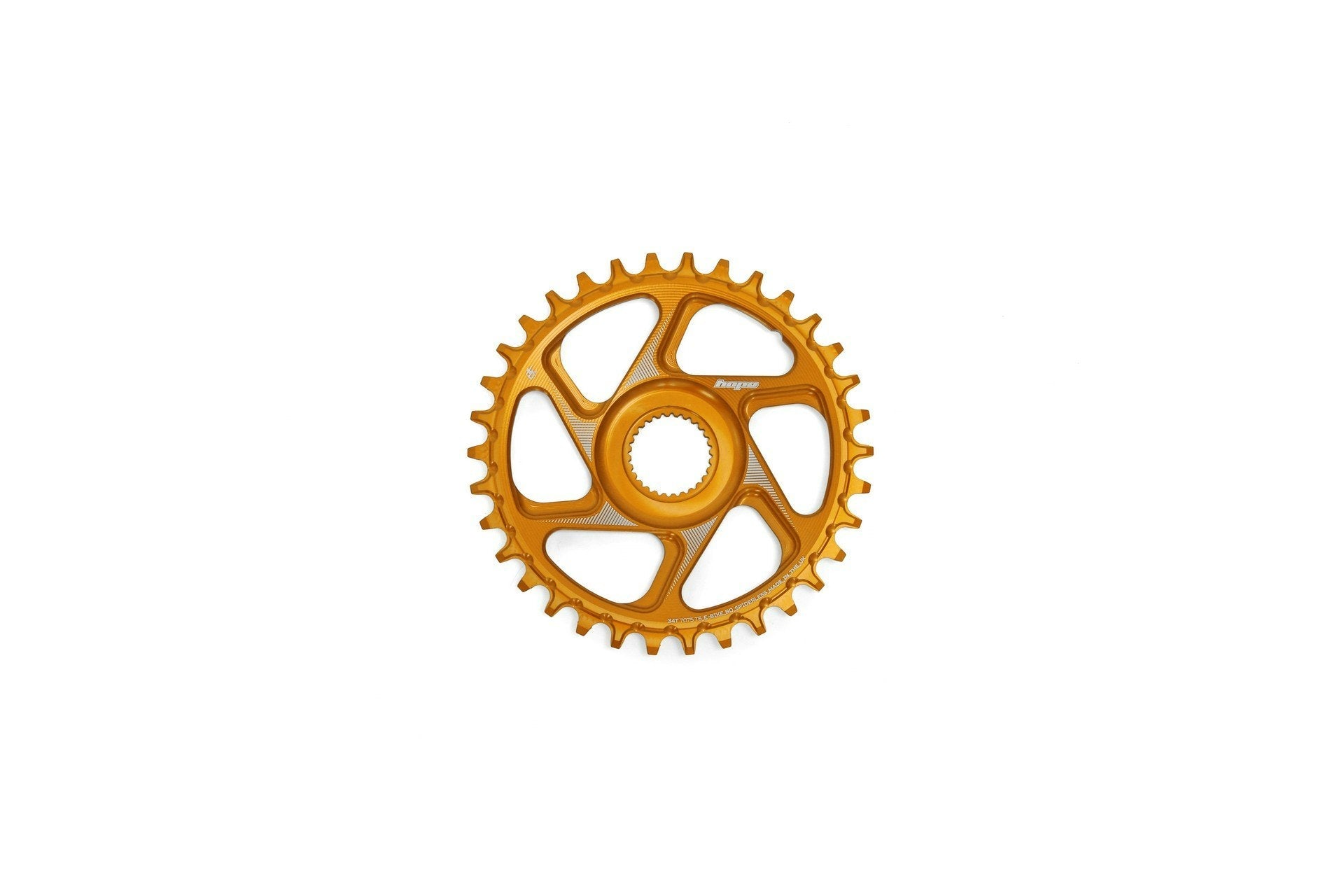 Hope R22 E-Bike Chainring Boost - 34 Teeth Orange