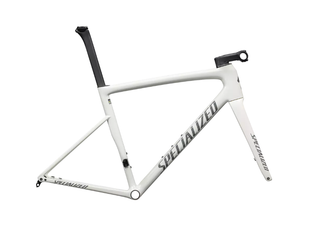 2025 Specialized Tarmac SL8 Frameset Gloss Dune White / Black Pearl Over Ashen