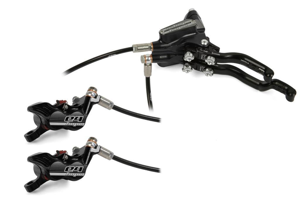 Hope Duo E4 Lever - Left Hand Black