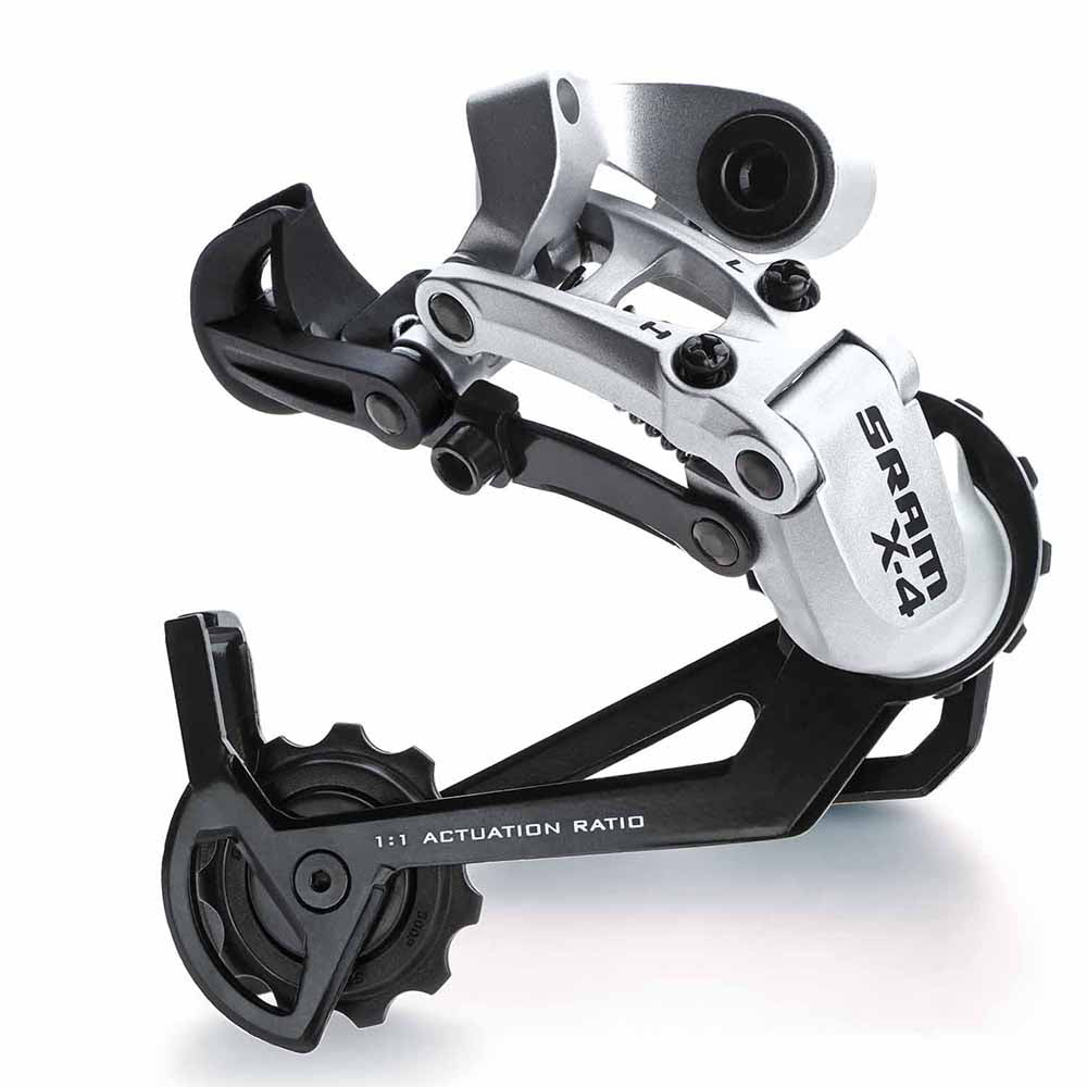 SRAM Rear Derailleur X-4 Long Cage Black