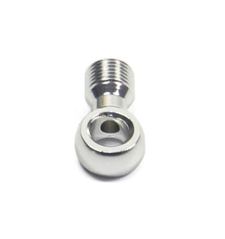 Hope 90 Degree Connector (Suit 5MM &amp; S.S Hose) - Silver