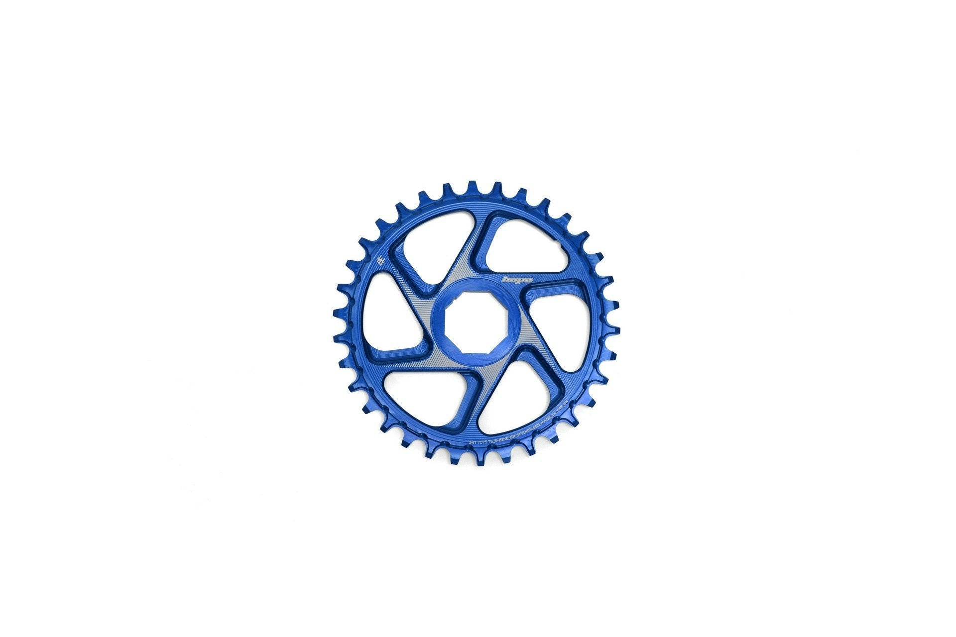 Hope R22 E-Bike Chainring Brose - 34 Teeth Blue
