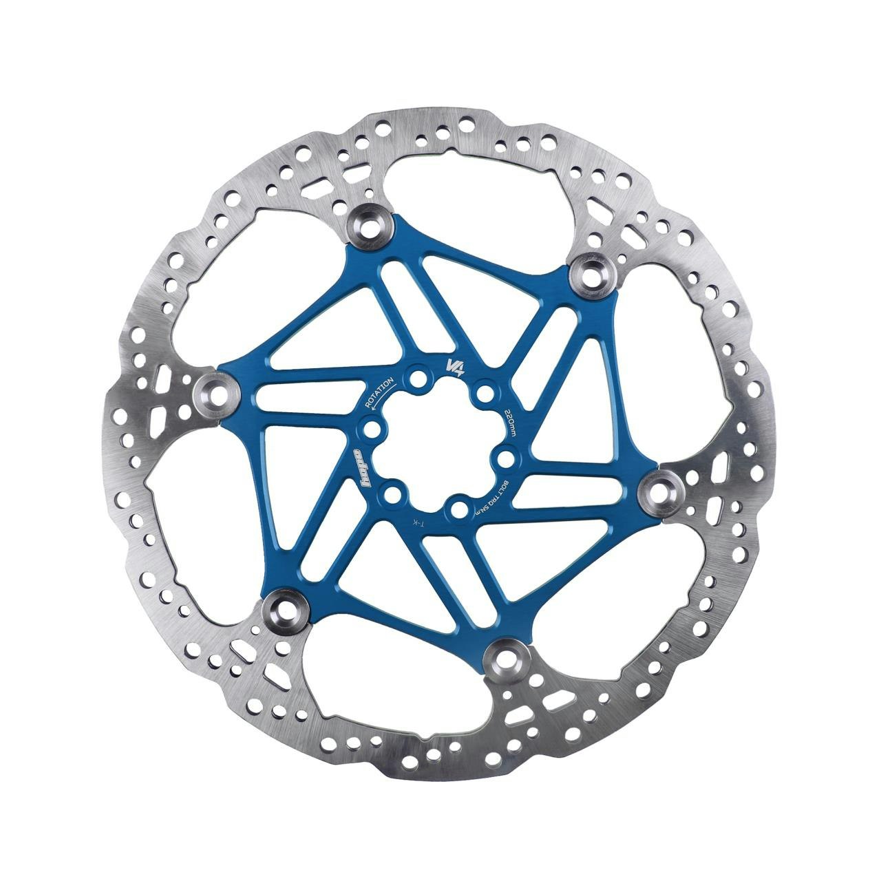Hope Floating V4 Disc (New) - 220mm Blue